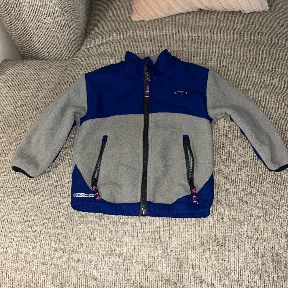 Champion size 2T Blue and Gray Fleece Jacket